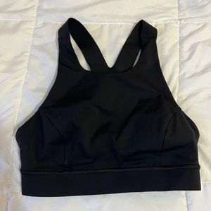 Black Lululemon sports bra 6
